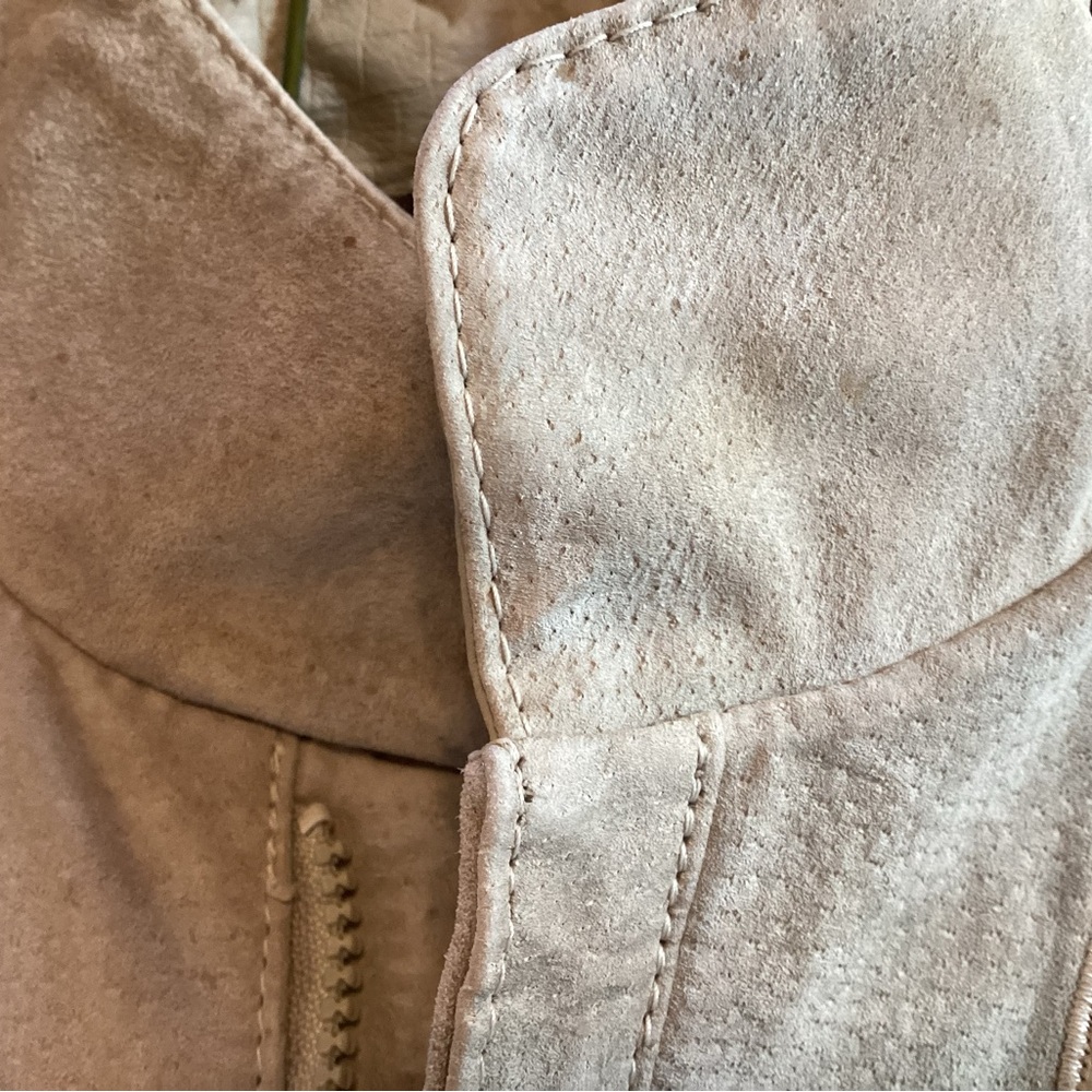 80’s Suede and Leather Appliqué Fringe Jacket - Picture 11 of 15